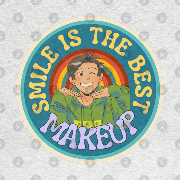 Smile is The Best Makeup with Boys and Men by Mochabonk